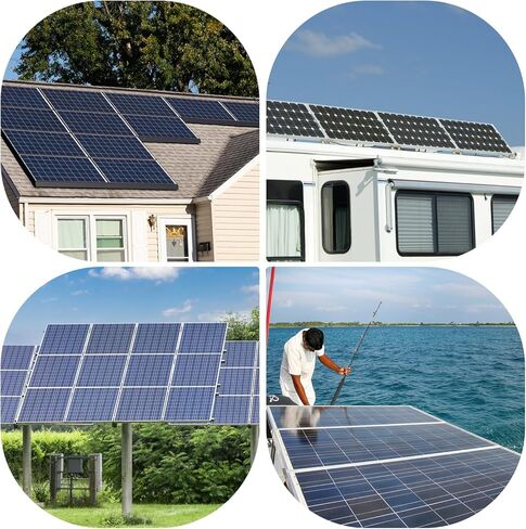MC4 Solar Panel Connectors 1 Pair 2 to 1 Solar Y Branch Connector 6 Pairs Male & Female Solar Cable Connectors Parallel Connection Adapter Cable Wire Plug with 2 Spanner Wrenches IP67 Waterproof in Saudi Arabia
