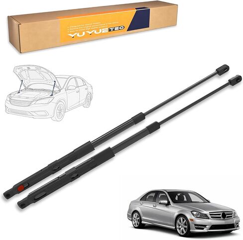 Front Hood Lift Supports Struts 2PCS for Mercedes-Benz C-Class W203 CLK W209 C230 C240 C320 C350 CLK320 CLK350 2000-2011, Bonnet Gas Struts A2038800429 A2038800029 280N in Saudi Arabia