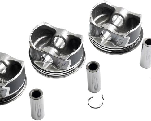 Piston Rings Set 84mm Compatible with E60 E87 E90 X3 118i 120i 320i 520i N46B20B Engine in Saudi Arabia