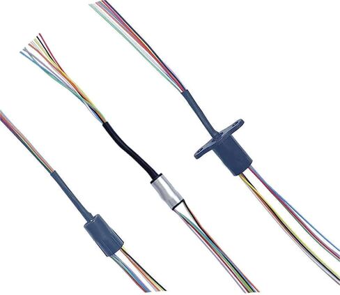 1PCS Dia 5mm 6mm 7mm 8mm Micro Mini Conductive Slipring 220V 1A Rotation Collector Ring Joint Rotor/Stator Plastic Connector(Dia 6mm 8CH 1A) in Saudi Arabia