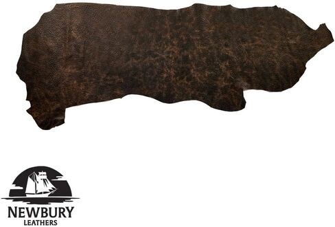 Newbury Leathers, Ostrich Embossed, Panel, Brown in Saudi Arabia