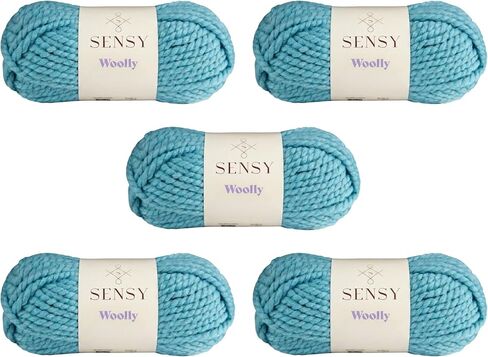 Sensy Wool Ease Yarn, 3.5 oz, 66 Yards, Gauge 6 Super Bulky (Bitter Coffee) in Saudi Arabia