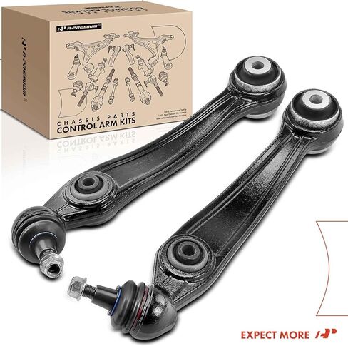 A-Premium 2 × ذراع تحكم سفلي أمامي وخلفي، مع وصلة كروية وبطانة، متوافق مع BMW X5 2014-2018، X6 2015-2019 in Kuwait
