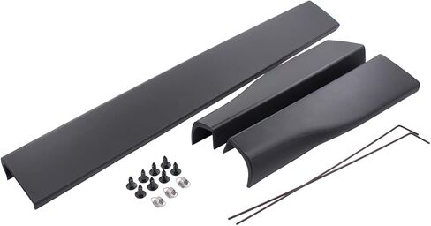 MOTOKU Set of 3 Flexible Step Tailgate Molding Trim Cap for Ford F-250 F-350 F-450 F-450 Super Duty 2008-2018 in Saudi Arabia