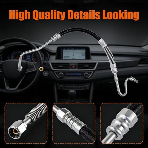 Power Steering Pressure Line Hose Assembly for Jeep CJ5 1976 1977 1978 1979 for Jeep CJ7 1976 1977 1978 1979 Replacement 5355530, 5357188 1 Pcs in Saudi Arabia
