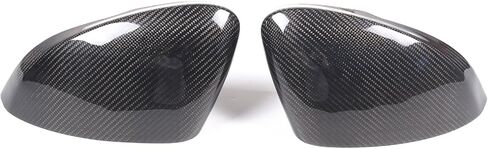 Daeiclru Real Carbon Fiber Side Rearview Mirror Cover Caps Compatible with Jaguar F-Type 2013-2020, Car Door Rear View Mirror Cover Trim Exterior Accessories in Kuwait