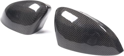 Daeiclru Real Carbon Fiber Side Rearview Mirror Cover Caps Compatible with Jaguar F-Type 2013-2020, Car Door Rear View Mirror Cover Trim Exterior Accessories in Kuwait