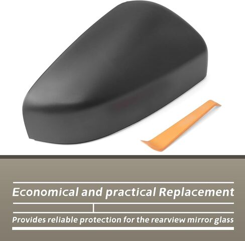 91054FL01A Passenger Side Mirror Cover Compatible with Subaru Impreza 2017 2018 2019 2020 2021 2022 2023, Right Mirror Cap Housing w/o Turn Light Clip-On Black Replacement Parts in Kuwait