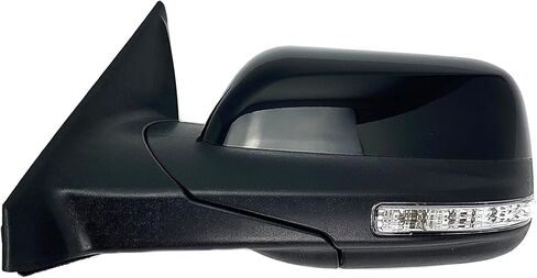 Spieg Driver Side Mirror for 2016-2019 Ford Explorer Power Heated Manual Fold Turn Signal Puddle Lamp Spotter Glass Black 7 Pins Left FO1320554 in Kuwait