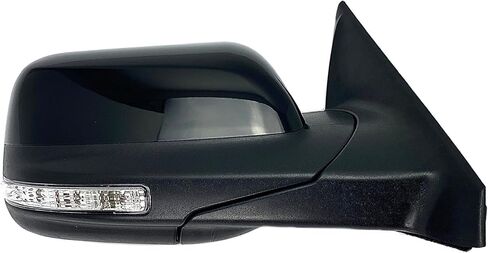Spieg Driver Side Mirror for 2016-2019 Ford Explorer Power Heated Manual Fold Turn Signal Puddle Lamp Spotter Glass Black 7 Pins Left FO1320554 in Kuwait
