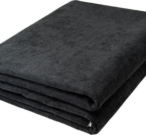 Premium Upholstery Chenille Fabric by the Yard - Thick & Soft Textured Fabric for Chairs, Sofa & Home Decor (Linen, 3 Yard) in Saudi Arabia