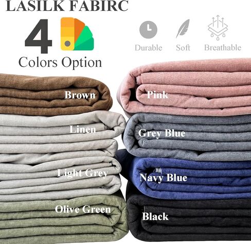 Premium Upholstery Chenille Fabric by the Yard - Thick & Soft Textured Fabric for Chairs, Sofa & Home Decor (Linen, 3 Yard) in Kuwait