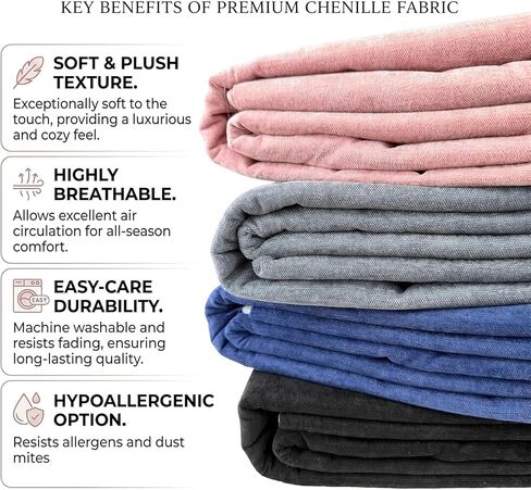 Premium Upholstery Chenille Fabric by the Yard - Thick & Soft Textured Fabric for Chairs, Sofa & Home Decor (Linen, 3 Yard) in Kuwait