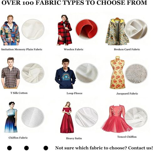 Custome Printed Fabric by The Yard 57 Inch Wide, 100+ Fabric Optional for Wedding Dress, Clothing Sewing, DIY Crafts, Cushion Cover and Sewing DIY Quilt. in Kuwait