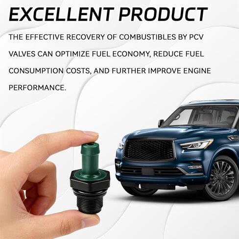 Car Positive Crankcase Ventilation Valves, PCV Valve Replacement OEM#11810-6N202 11810-6N201 11810-EA200, Pcv Valve Compatible with Nissan Altima,Sentra,Armada,Murano,Rogue,Pathfinder,X-Trail in Saudi Arabia