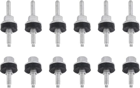 4C3Z-6C519-AA Valve Cover Bolt, One Side Long & Short Complete Set, Fit for Ford 6.0 Powerstroke Diesel 2003 2004 2005 2006 2007 2008 2009 2010, Replace# 4C3Z6C519AA in Saudi Arabia