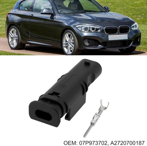 2 Sets 2 Pin Connector Repair Kit 07P973702 A2720700187 Compatible with BMW 4F0973702#B206 in Kuwait