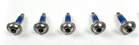 5 Pcs Stainless Steel TJ Bumper End Cap Torx Screws Fits 1997 to 2006 Jeep Wrangler Accessory/Hardware in Saudi Arabia