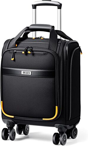 Lekebaby - Briefcases for Men - Softside Suitcase with Detachable Wheels in Saudi Arabia