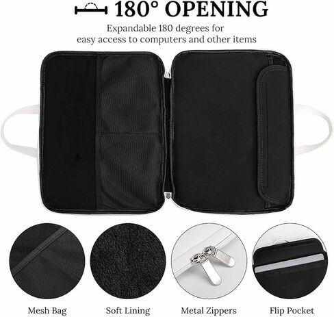 Rabbits Easter Egg Snowy Leather Laptop Bag Handheld Slim Computer Bags Business Briefcase in Kuwait
