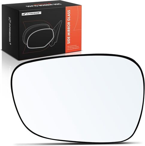 A-Premium Left Driver Side Power Heated Mirror Glass with Backing Plate - Compatible with BMW X3 2011 2012 2013 2014 2015 - without Auto Dimming, built to 3/31/2014, Only fit 2 Pin in Kuwait