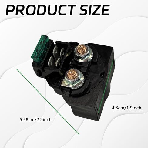 Starter Solenoid Relay for Kawasaki Bayou 220 KLF220 1988-2002 Bayou 250 KLF250 2003-2010 KLX650 VN800 Vulcan 800 1996-2005 Honda VT750C Shadow Suzuki GSXR750 ATV Starter Relays Replacement in Saudi Arabia