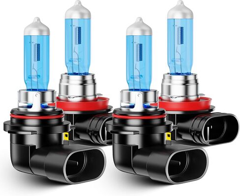 Upgraded Light Bulbs Kit Compatible For Ford F250 F350 F450 Super Duty 2005-2022, 6500K White Plug-and-Play Super Bright Lights Bulbs - 6 Pack in Saudi Arabia