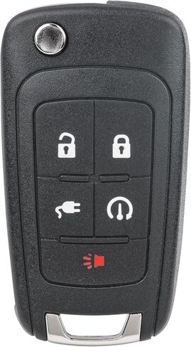 استبدال Vurkcy Key Fob لسيارة Chevy Volt 2011-2015 للتحكم عن بعد للدخول بدون مفتاح، OHT05918179، 5 أزرار in Kuwait