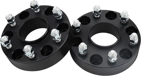 IRONTEK 4x101.6mm Wheel Spacers 2" Real Forged Spacers with 68.5mm Hub Bore M12x1.25 Studs Fit for Yamaha 14-17 Adventurer 2 Plus 2/00-01 G11A/ 00-02 G16A/ 00-02 G16E/ 00-02 G19E/ 07-13 YDRA 2PCS in Kuwait