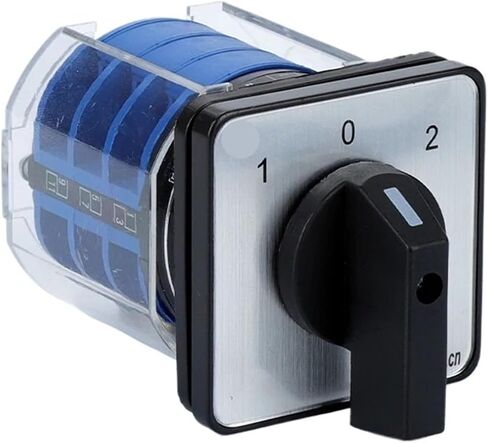 LW26-32/3 Changeover Rotary Cam Switch with Plastic Cover 660V 32A 3 Poles Control Motor LW28 YMW26(MAN Off AUTO) in Saudi Arabia