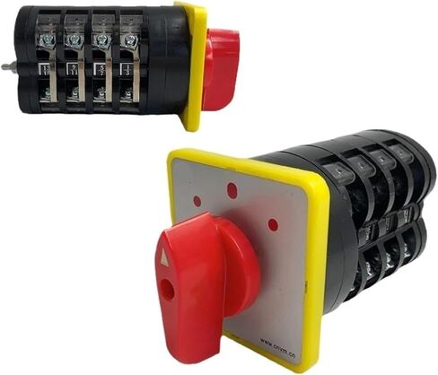 1pcs Cam Switch 16 Terminals 3 Positions High/Low Speed DIY Rotary Changeover Switches LW5-16 5.5S/4 in Saudi Arabia