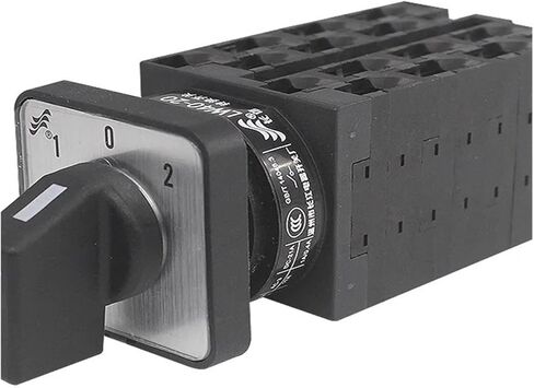 LW42A2-7591/LF301 Dual Power Circuit Switching Control 20A Three Position 7-Wire Knob Universal Rotary Cam Switch in Saudi Arabia