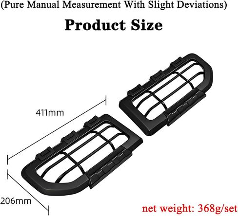 Tail Light Decoration Covers Rear Taillight Guard Trim for Suzuki Jimny 2019-2025 Car Lamp Protector Exterior Accessories Black H in Saudi Arabia