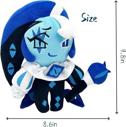 BLUE BARE Cute Adorable Cookie Plushies Collection, 8-10 inch's Soft & Cuddly Stuffed Plush Toys Great Gift for Birthdays and Special Occasions, Decorative Collection for Home & Office (Shadow Milk) in Saudi Arabia