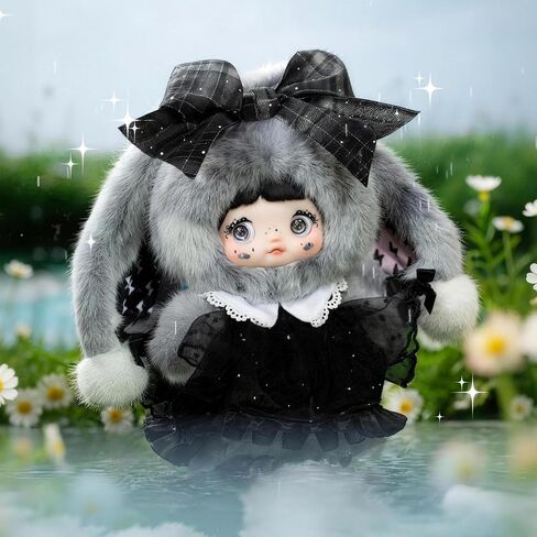 POP JOY Nommi Plush Blind Box Weather Forecast Series Kawaii Plush Toy, Cute Collectible Figure with Rotating Eyes & Collector Card, Surprise Gift for Kids & Collectors 3+ Single Box in Saudi Arabia