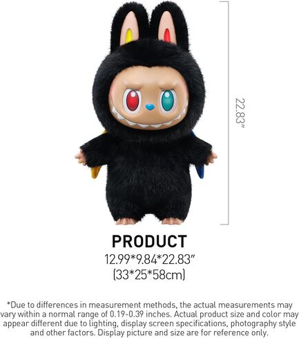 POP MART THE Monsters 10th Anniversary Series-ZIMOMO Vinyl Plush Doll, Big LABUBU Doll, Collectible Decoration Holiday Birthday Gift for Kids Adults in Kuwait