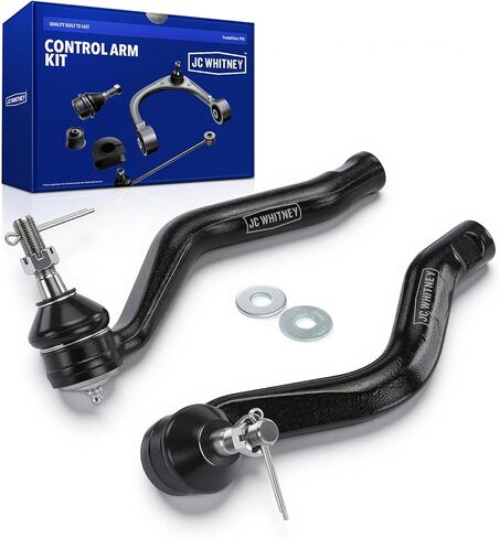 JC Whitney JFBAJCWCA00267 مجموعة من 2 طرف قضيب ربط (أمامي يسار ويمين خارجي) - متوافق مع Lexus IS300 16-23، IS350 11-22، IS250 06-15، GS300 2006، GS350 07-11&13-20، RC300 16-22، RC350 15-22 in Kuwait