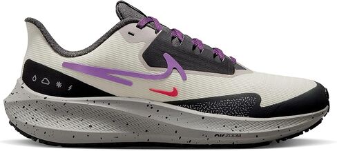 Nike Air Zoom Pegasus Shield Women's Shoes Light Bone/Vivd Purple-Cobblestone DO7626-003 Size 7 in Saudi Arabia