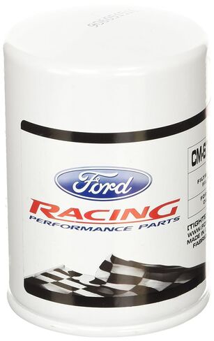 Ford Oil Filter, High Performance, Canister, Screw-On, 13/16-16 in Thread, Steel, White, Ford, Each in Kuwait