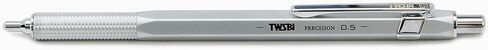 TWSBI Precision Mechanical Pencil Silver 0.5mm Retractable Tip in Saudi Arabia