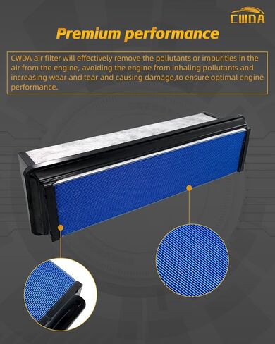 03-42776-010 4PCS Engine Air Filter Compatible With 2018 2019 2020 2021 2022 Freightliner Cascadia Replaces Donaldson 03-42776-010,0342776010 in Saudi Arabia