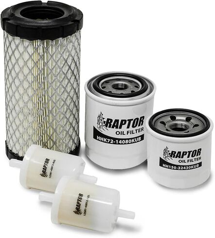 Raptor Filter Kit for Kubota BX24 BX25 BX23S BX1500 BX1800 BX1830 BX1850 BX1860 in Saudi Arabia