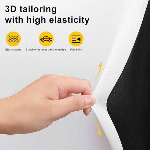 Car Seat Protector SUV Bench Seat Cover Fashion Decor, Dirt Proof Dog Car Back Seat Cover for Trucks SUV Cute Funny Cartoon Dinosaurs Sky Blue in Saudi Arabia