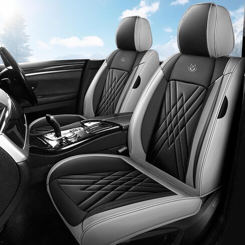 Seat Covers Fit for Chevy Malibu 2009-2024 Nappa Faux Leather Car Seat Covers, Breathable and Comfortable seat Cover, Car Seat Protector Interior Accessories(Beige,5 Seats) in Saudi Arabia