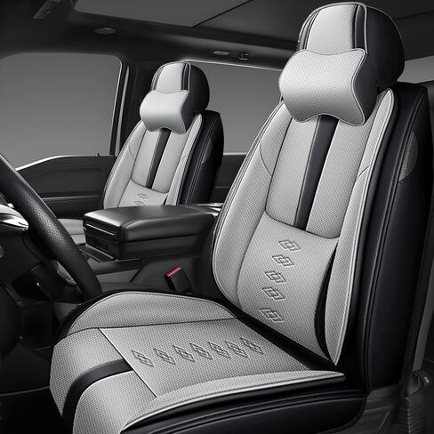 غطاء المقعد الأمامي لسيارة Lexus RX 350h/RX 350L/RX 400h/RX 450h/RX 450hL/RX 500h/RZ 300e/RZ 450e، أغطية مقاعد السيارة الجلدية، واقيات مقاعد السيارات المقاومة للماء (أسود، قياسي) in Kuwait