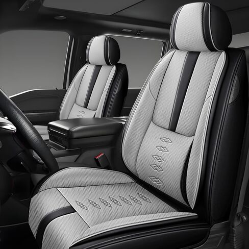 غطاء المقعد الأمامي لسيارة Lexus RX 350h/RX 350L/RX 400h/RX 450h/RX 450hL/RX 500h/RZ 300e/RZ 450e، أغطية مقاعد السيارة الجلدية، واقيات مقاعد السيارات المقاومة للماء (أسود، قياسي) in Kuwait