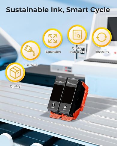 متوافق مع خراطيش الحبر 302XL 302 المتعددة المعاد تصنيعها لحزمة خراطيش الحبر Epson 302XL المجمعة للاستخدام مع طابعة Expression Premium XP-6100 XP6100 XP-6000 XP6000 (أسود، عبوتان) in Kuwait