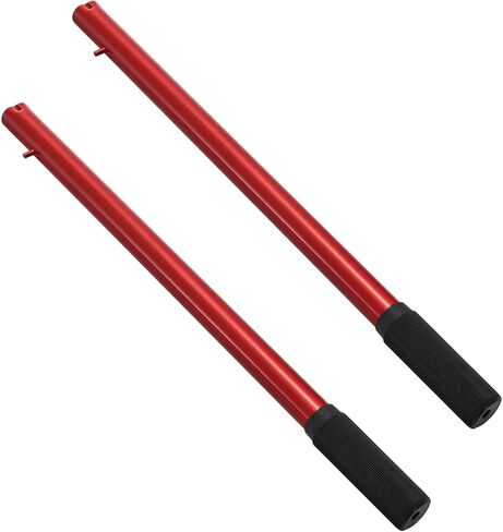 Hedume 2 Pack 2 Ton Jack Handle Replacement, Horizontal Hydraulic Floor Jack Handle for Automotive Car (Red) in Kuwait