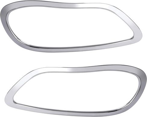 ALMULOO Pair Headlight Bezels Door Compatible with 2002-2018 Freightliner M2 100 106 112 Semi Trucks Assembly Silvery Plastic(ABS) Right Side & Left Side Replacement for A1714930-000 A1714930-001 in Kuwait