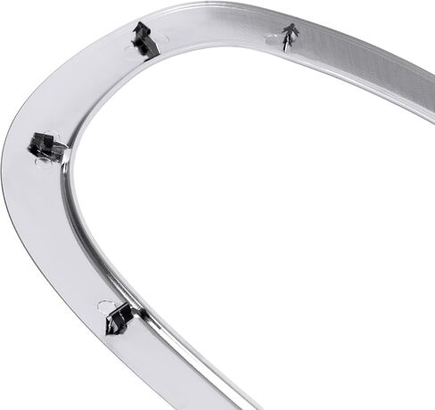 ALMULOO Pair Headlight Bezels Door Compatible with 2002-2018 Freightliner M2 100 106 112 Semi Trucks Assembly Silvery Plastic(ABS) Right Side & Left Side Replacement for A1714930-000 A1714930-001 in Kuwait